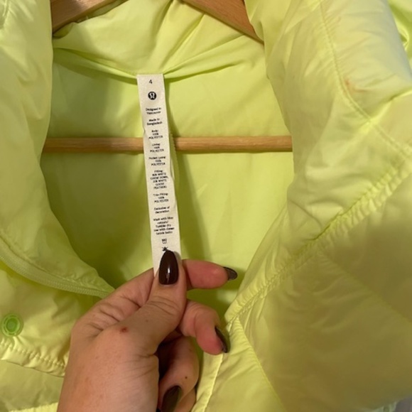 LULULEMON WONDER PUFF CROPPED VEST BNWT - Picture 3 of 8